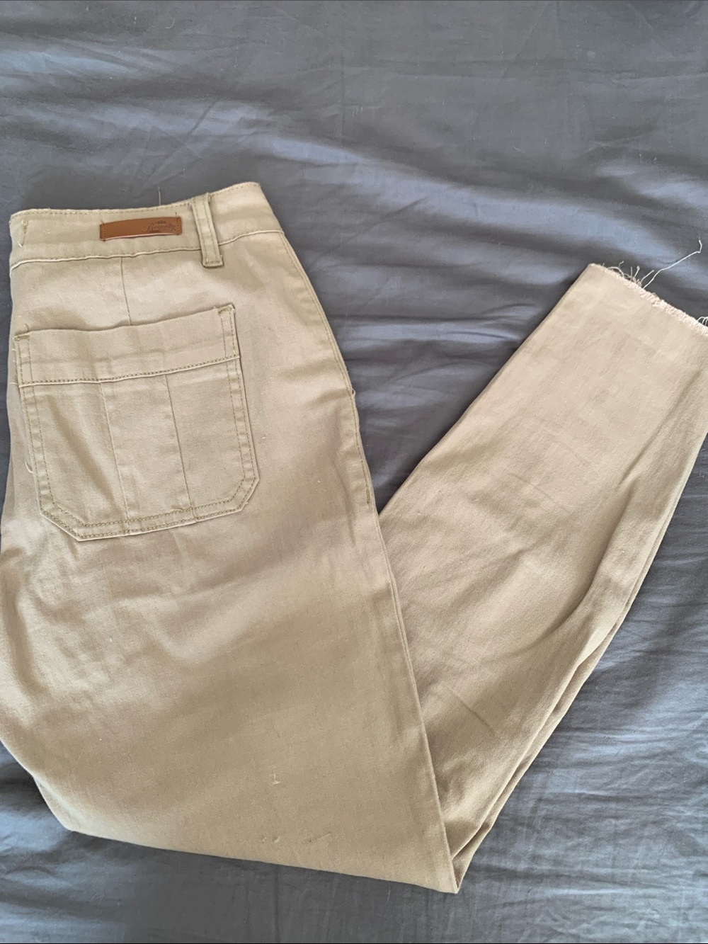 Royalty For Me Women's Khaki/Tan High-Rise Slim Chinos